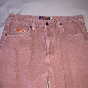 Empyre Loose Fit Mauve Corduroy Pants